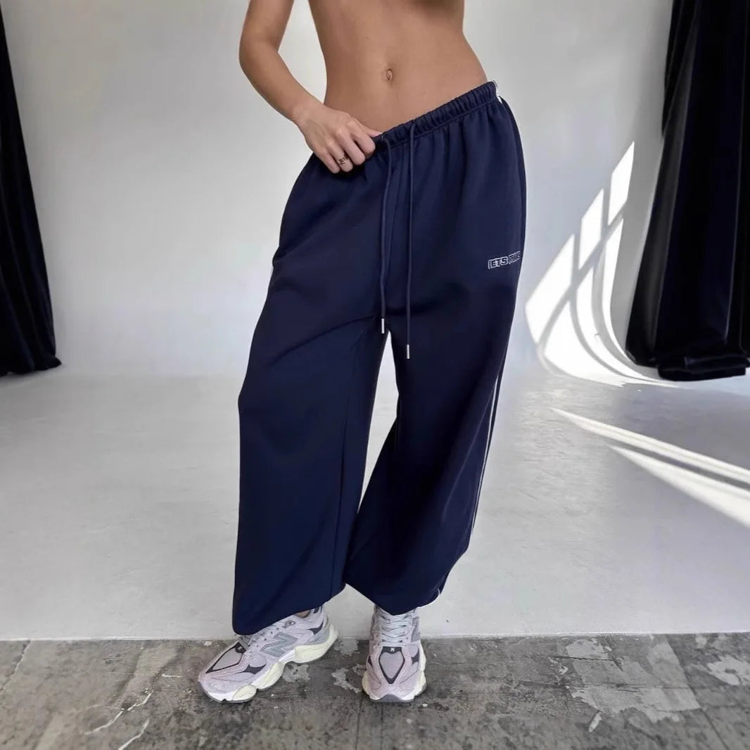 Women's Wide Leg Retro Pants | OWNLUXE