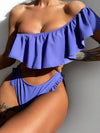 Women's Push-Up Bikini (Lake Blue) | OWNLUXE