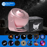 Galaxy Projector Night Light - 360° Rotating Starry Sky Planetarium Lamp