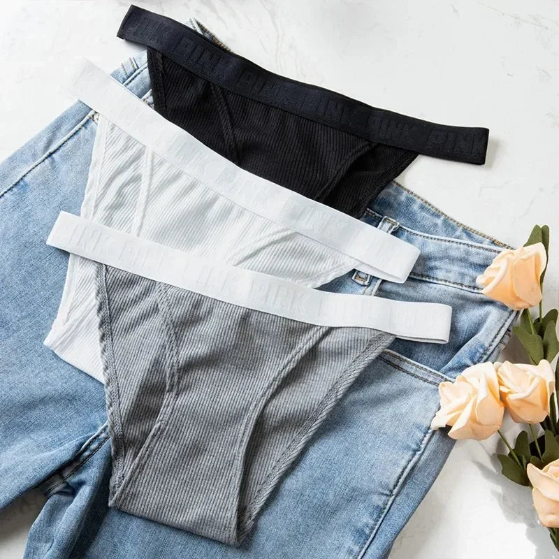 Cotton Print Low-Rise Brief | OWNLUXE
