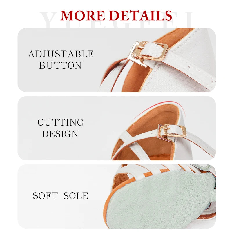 Vennystyle Latin Dance Shoes – Soft Sole Girls & Women