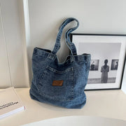 Denim Tote Bag – Shop at OWNLUXE