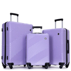 3 Piece Durable, Spacious, Secure Travel Solution