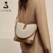 Leather Bucket Bag | OWNLUXE