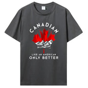 Canada National Day Graphic T-Shirt — Unisex Cotton Tee | OWNLUXE