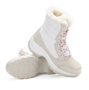 Chic Mid-Calf Winter Platform Boots with Plush Lining