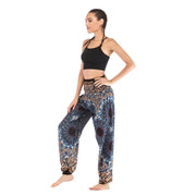 Women’s High-Waist Floral Bloomers – Loose, Lightweight & Boho