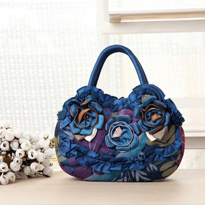 Floral Polyester Fashion Clutch – Unisex Versatile Bag | Pochette de Mode Florale en Polyester – Unisexe
