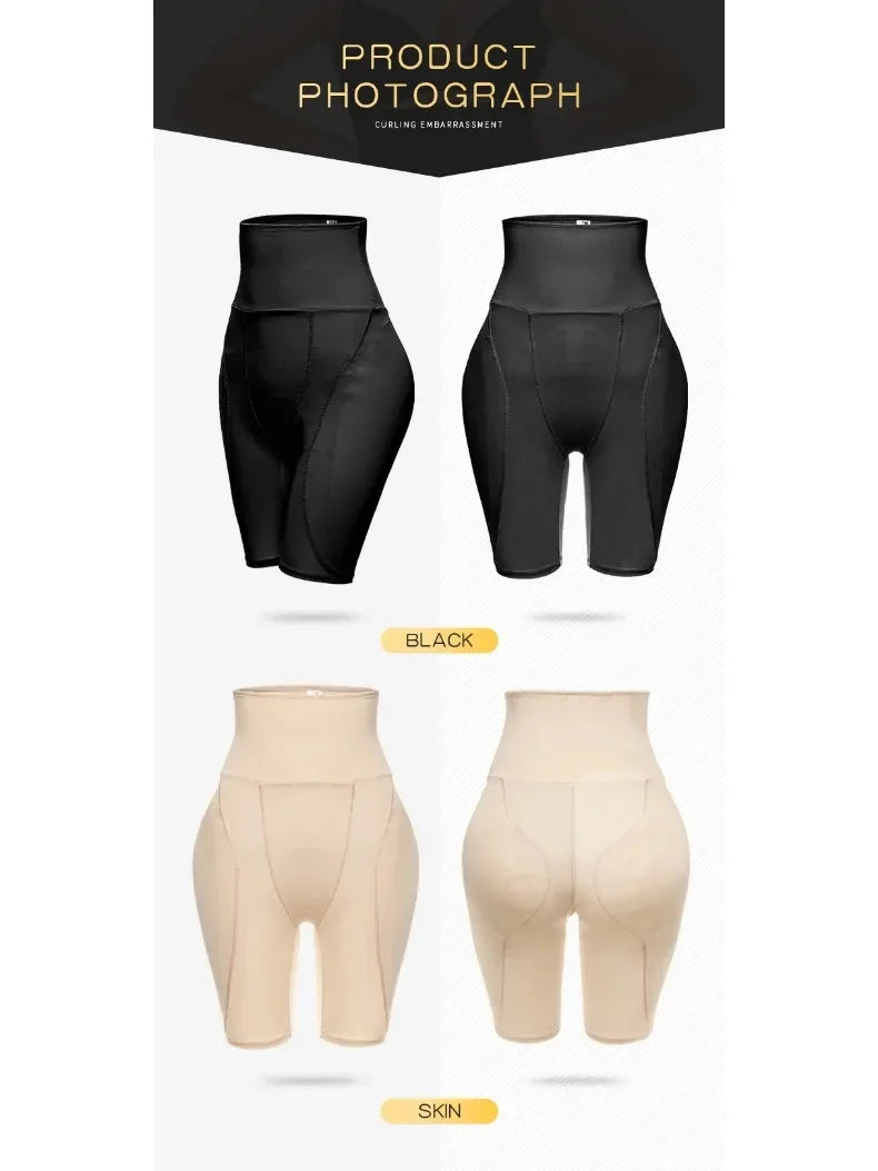 BBL Butt Lifter Shapewear Shorts - Foam Padded Hip Enhancer