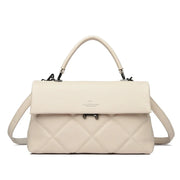 Soft PU Messenger Tote – Lightweight Everyday Shoulder Bag