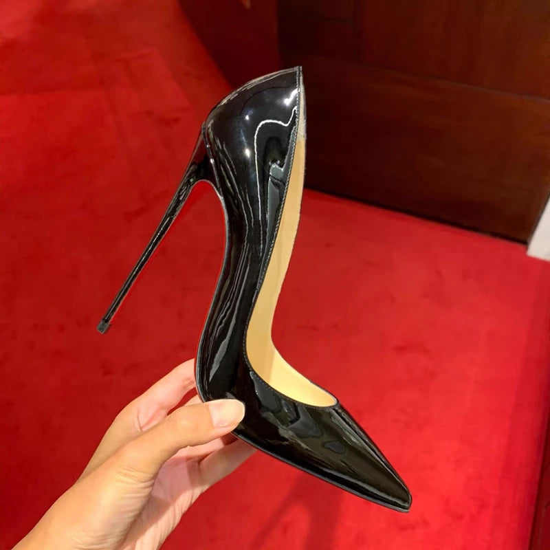 Leather Plus Size Heels | OWNLUXE