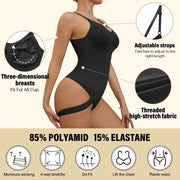Seamless Butt Lifter Thong Bodysuit - Tummy Control Shapewear