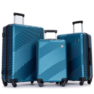 3 Piece Durable, Spacious, Secure Travel Solution