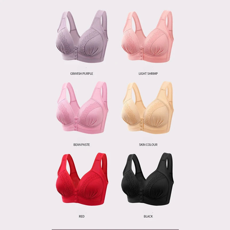 Breathable Gather Comfortable Bra | OWNLUXE
