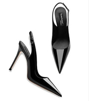 Women's High-Heel Leather High Heels (Nude 8Cm) | OWNLUXE