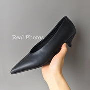 Women's Pointed Toe Retro Pumps – Shop at OWNLUXE