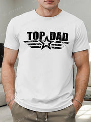 Top Dad Graphic T-Shirt – Unisex O‑Neck Short Sleeve