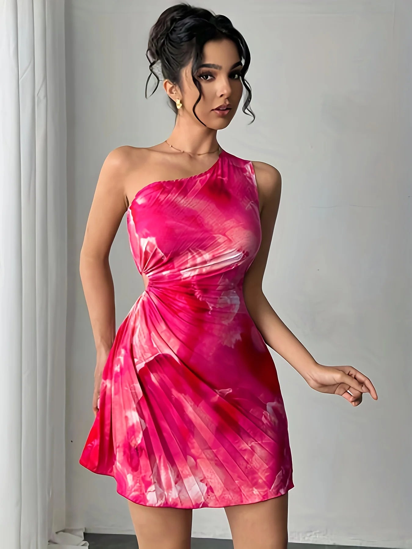 Women's Elegant Ink Dress | OWNLUXE