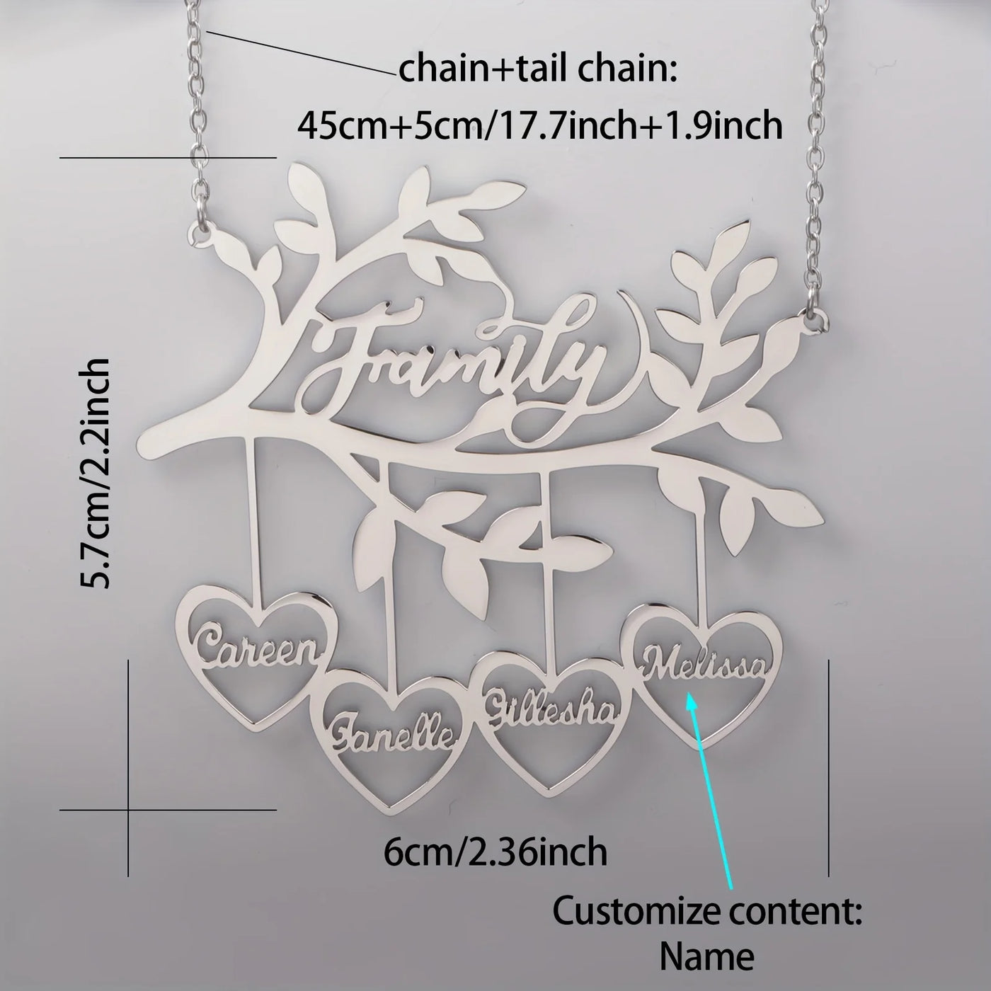 Custom Tree Necklace | OWNLUXE