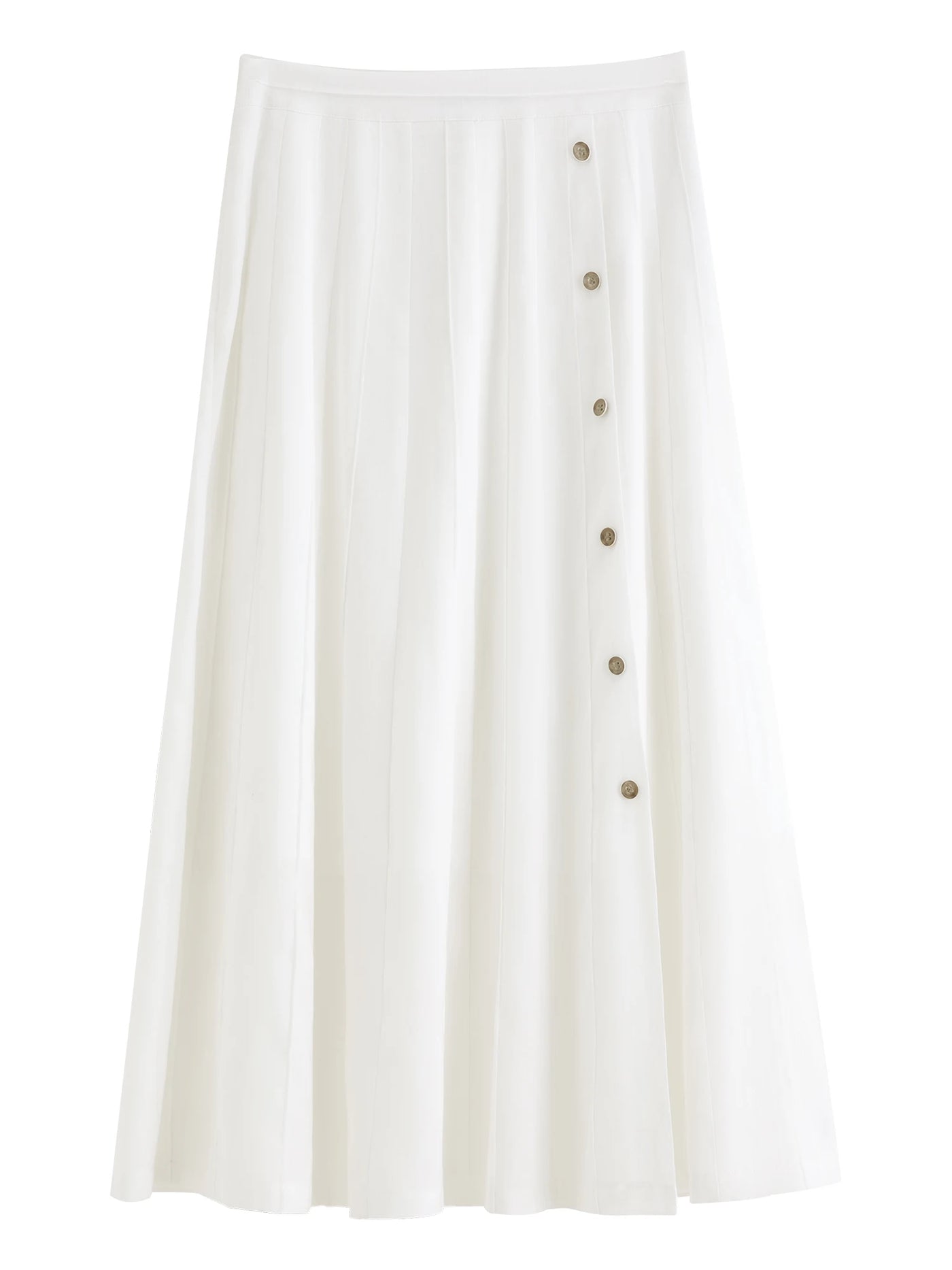 FSLE Old Money Style V-neck Vest for Women Summer 2026 New Style Hemp Skirt Sets Vintage Streetwear Simple