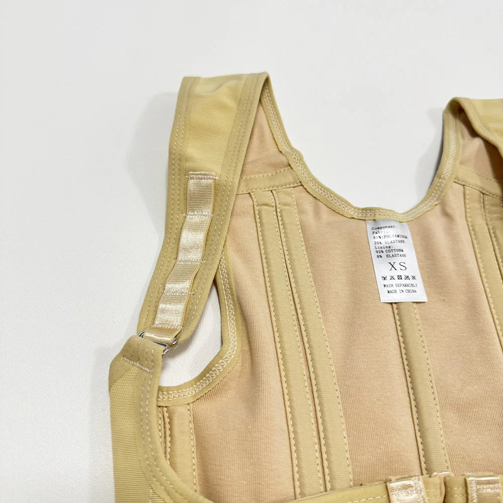 Colombian Waist Trainer Vest Body Shaper – Double Control