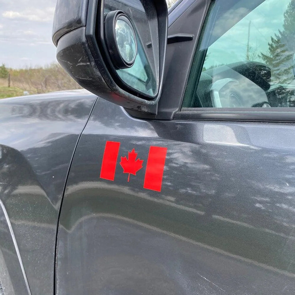 Canada Flag Car Stickers – Vinyl Decals for Windows, Bumper & Interior | OWNLUXE