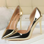Load image into Gallery viewer, Women&#39;s High Heel Pointed Toe Pumps Slip On Fashion Stilettos
