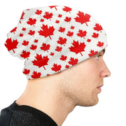 Canadian Flag Beanie – Unisex Winter Knitted Hat Canadian Patriotic | OWNLUXE