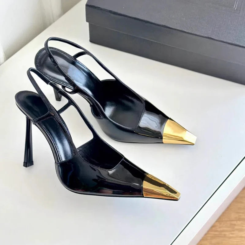 Women's Stiletto Closed-Toe Sandals | OWNLUXE