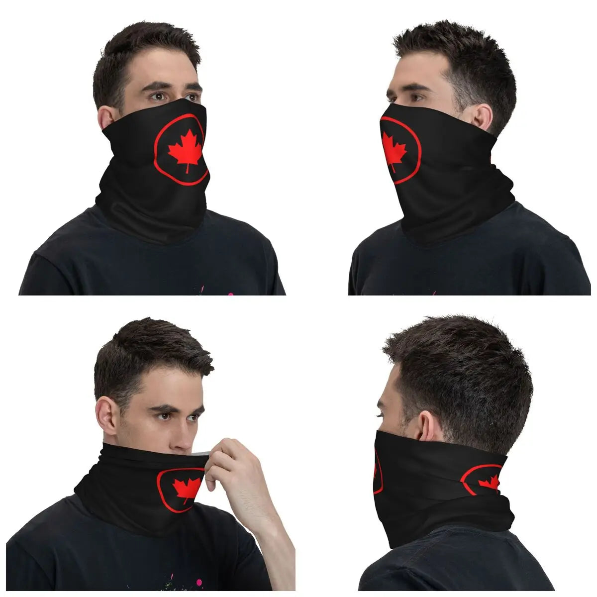 Canadian Flag Maple Leaf Neck Gaiter | OWNLUXE