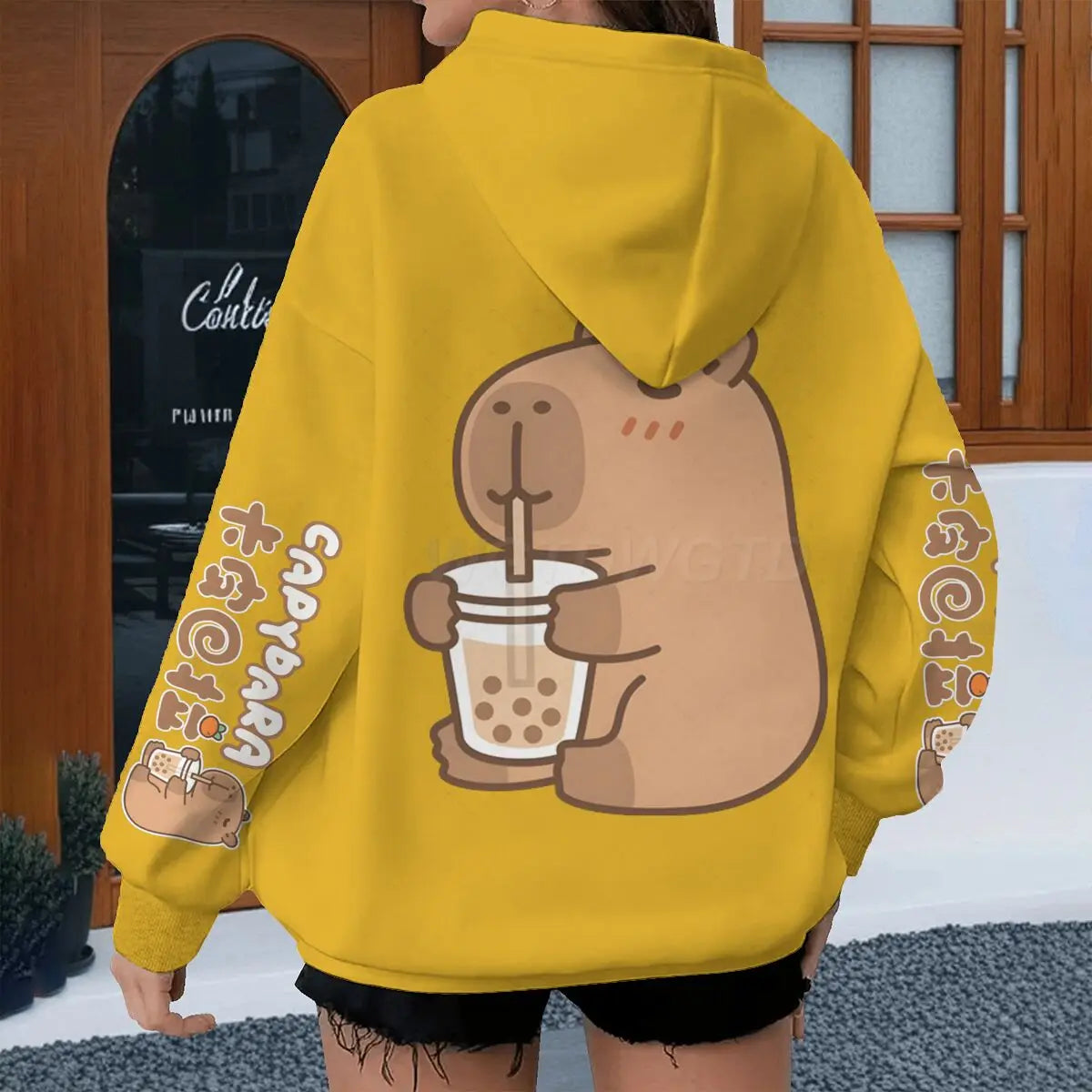 Long-Sleeve Cartoon Sweater | OWNLUXE