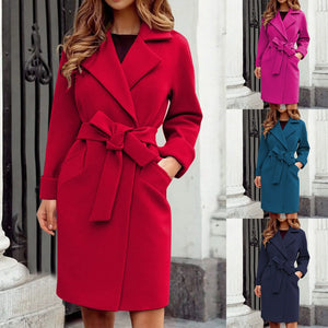 👗 Women’s Peacoat Trench Coat – Chic & Cozy Layering Piece for Winter ❄️