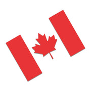 Canada Flag Car Sticker – Waterproof PVC Decal