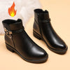 Soft Leather Women's Boots Winter Womens Snow Boots | OWNLUXE