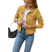 Women's Denim Jackets Fashion Female Casual Long Sleeve | OWNLUXE