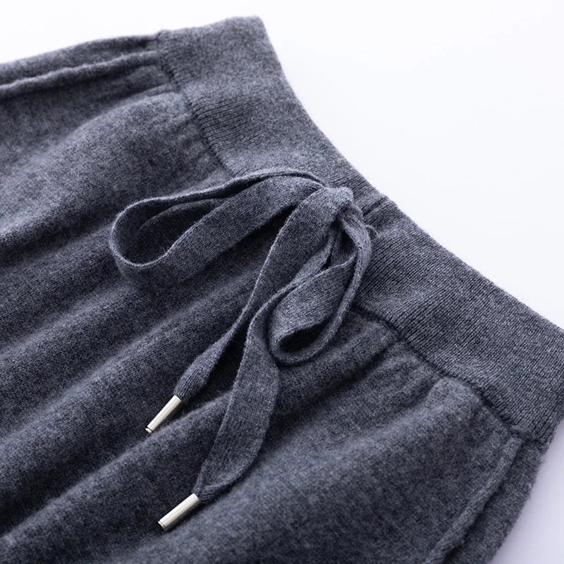 Women's High-Waist Pants (Mocha) | OWNLUXE