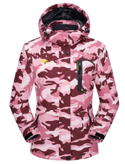 Women's Windproof Fleece-Lined Winter Jacket