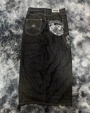 2026 American Trend Straight Jeans - Hip Hop Wide Leg Unisex