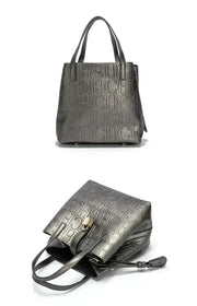 Large Capacity Letter Handbag - Classic Fashion Shoulder Bag