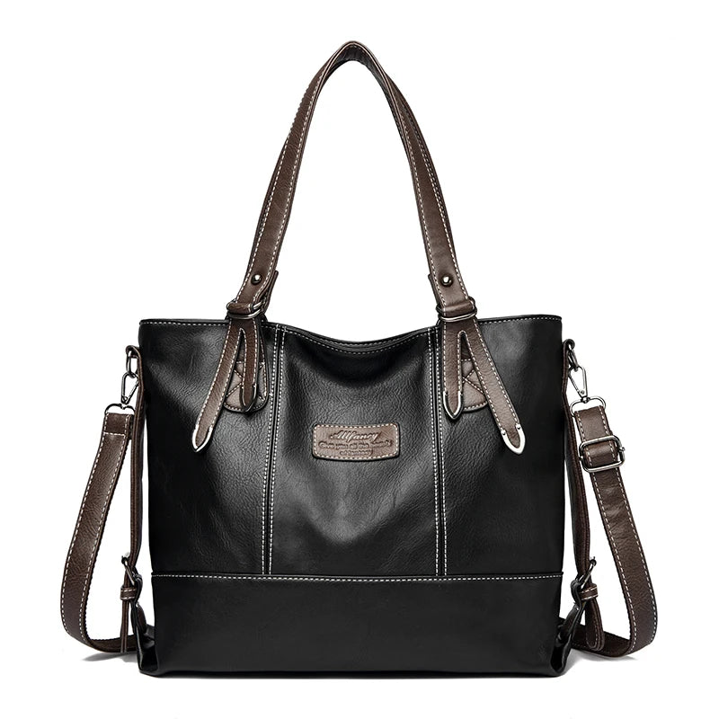 Four Arrows Luxury Handbag – Top Quality PU Leather Designer Shoulder Crossbody