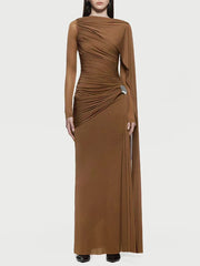 Round-Neck Dress | OWNLUXE