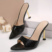 Stiletto High-Heel Peep-Toe High Heels | OWNLUXE