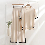 Two-Piece Knit Pajama Set – Shop at OWNLUXE
