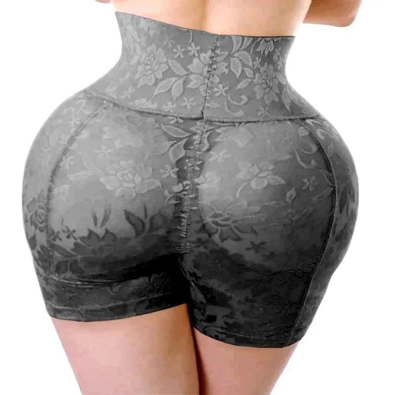 Butt Lifter Padded Control Panty - Hip Enhancer Shapewear with Waist Trainer