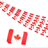 Canada Flag14x21cm 20 Set Canada Bunting Flags Canada | OWNLUXE