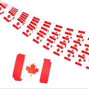 Canada Flag Bunting Banner Set – 20-Piece Pennant String for Parties