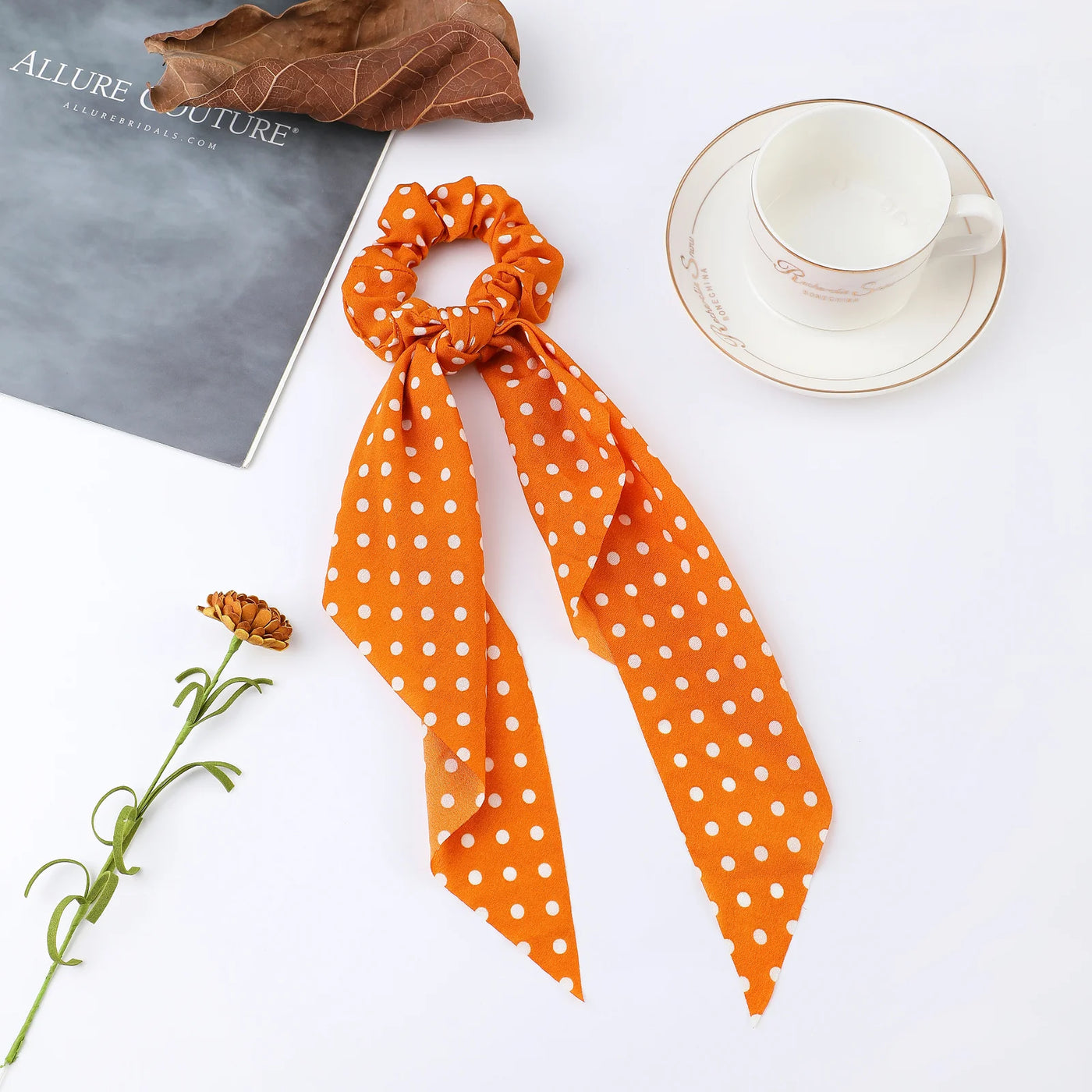 Satin Hair Scarf Scrunchie | OWNLUXE