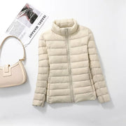 Women Spring Jacket Fashion Short Ultra Lightweight | OWNLUXE