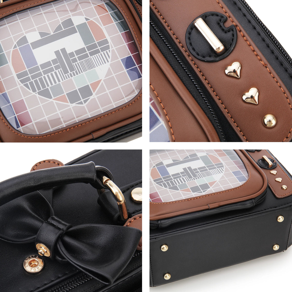 Novelty Tv Shape Ita Bag Retro Television Women Shoulder | OWNLUXE