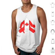 Canadian Flag Goalie Tank Top – Sports Basketball Football Soccer Tee | OWNLUXE